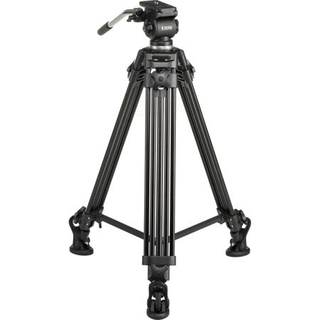 E Image Ek50aam 65mm Fluid Drag Video Head And Tripod 13 2 Lbs Payload Ek50aam