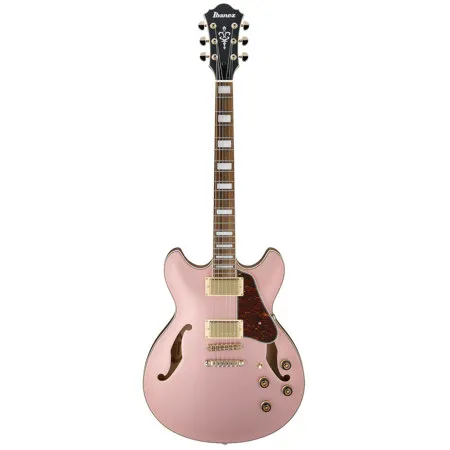 【美品】Ibanez AS73G Rose Gold セミアコ ギター Ibanez Artcore AS73G Electric Guitar Rose Gold Metallic