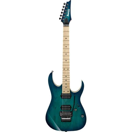 Ibanez RG Prestige RG652AHM Electric Guitar, Nebula Green Burst