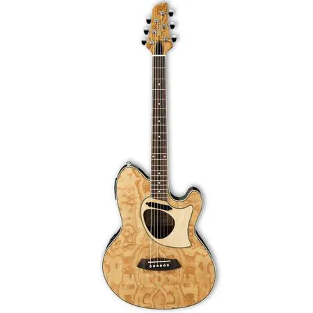 ギター Ibanez tcm50-nt1206 Ibanez TCM50 Acoustic Electric Guitar, Natural High Gloss TCM50NT