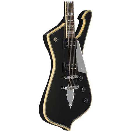 Ibanez Paul Stanley Signature Series PS120 Electric Guitar, Bound Ebony  Fretboard, Black