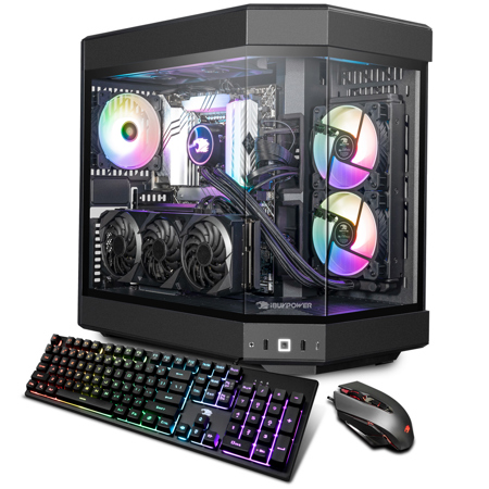 een paar bord Acteur iBUYPOWER Y60265i Gaming Desktop Computer,i7-12700KF,32GB,1TB SSD,RTX 3070,  W11H Y60265I