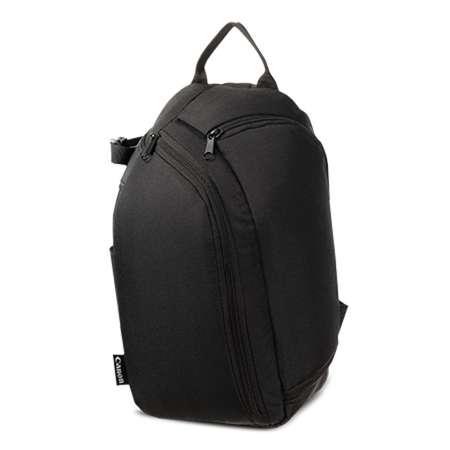 black sling backpack