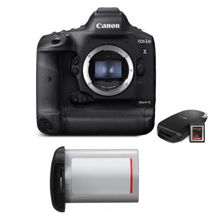 Canon Eos 1d X Mark Iii Dslr Camera With Cfexpress Card Reader W Essential Kit 39c019 Bt