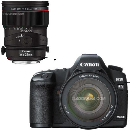 Canon Eos 5d Mark Ii Digital Slr Camera W 24 105l Is Ts E24mm F3 5l Ii Tilt Sh Ica5dm2kl17 Canon Eos 5d Mark Ii Digital Slr Camera W 24 105l Is Ts E24mm F3 5l Ii Tilt Sh Ica5dm2kl17