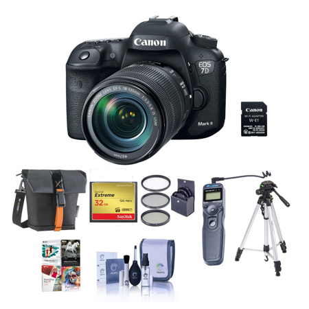 Canon Eos 7d Mark Ii Dslr Camera W Ef S 18 135mm Is Usm Lens