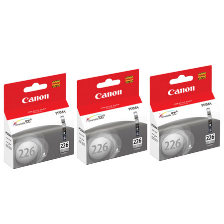 3 Cartucce Inchiostro Ciano Compatibili CLI-226 Per Canon PIXMA MG6120, MG6220, MG8120