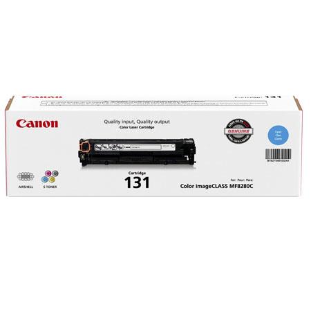 Canon 131 Cyan 1500 Page Yield Toner Cartridge for ImageClass Mf8280cw Printer for sale online 