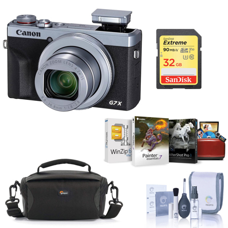 Canon PowerShot G7 X Mark III 20.1MP Point and Shoot Camera Silver