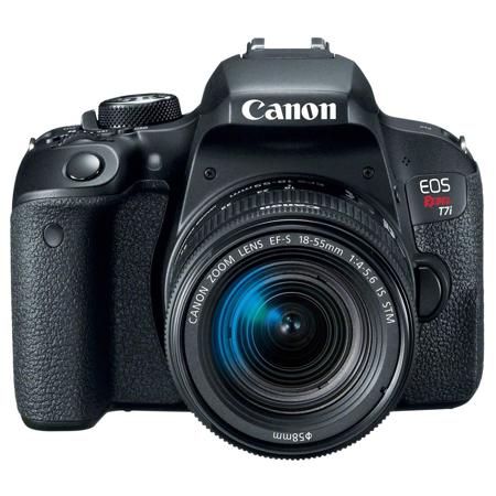 Canon EOS Rebel T7i DSLR with 18-55mm STM Lens