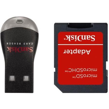 SanDisk SDDRK-121-B35 MobileMate Duo Adapter+USB Reader for microSD/microSDHC/microSDXC Card