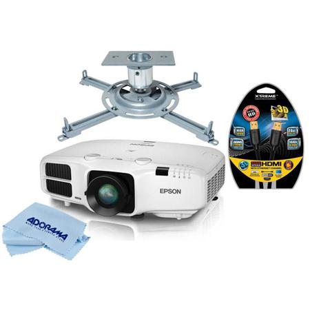 Epson Powerlite 4770w Wxga 3lcd Projector With Accessories