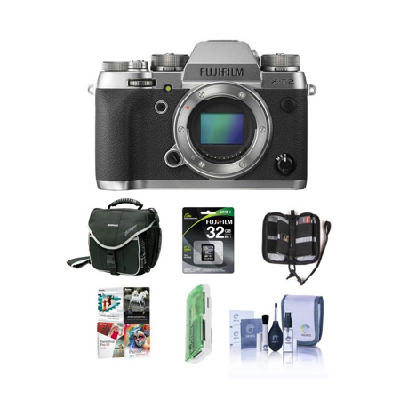 Fujifilm X T2 Mirrorless Body Graphite Silver Edition With Free Accessory Bundle 16520882 A