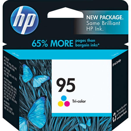 HP #95 Tri-Color Inkjet Cartridge C8766WN, 7ml