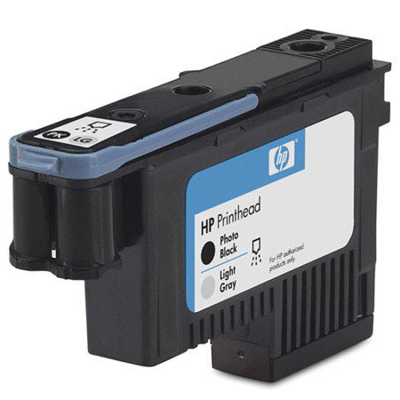 HP 70 Printhead Photo Black//Light Gray