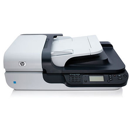 Hp Scanjet N6350 Networked Document Flatbed Scanner L2703a Adorama