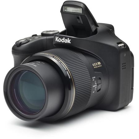 KODAK PIXPRO AZ652 20MP Digital Camera, 65x Optical Zoom, 1080p Full HD  Video, 360deg. Panorama Mode, Optical Image Stabilization, Wi-Fi, Black