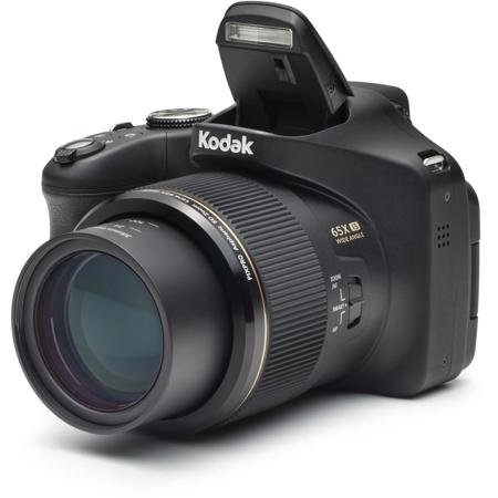 KODAK PIXPRO AZ652 20MP Digital Camera, 65x Optical Zoom, 1080p Full HD Video, 360deg. Panorama Mode, Optical Image Stabilization, Wi-Fi, Black