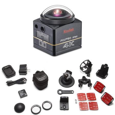 Kodak Pixpro Sp360 4k Vr Camera Premier Pack Sp360 4k Bk3 Adorama Kodak Pixpro Sp360 4k Vr Camera Premier Pack Sp360 4k Bk3 Adorama