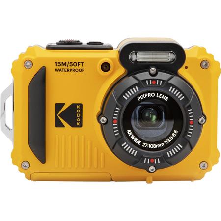 frequentie invoegen Bediende Kodak PIXPRO WPZ2 Waterproof Rugged Digital Camera, Yellow WPZ2-YL