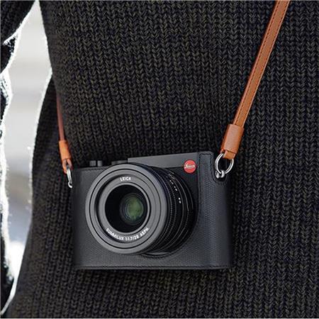 Leica Leather Carrying Strap for Leica Q2, Brown