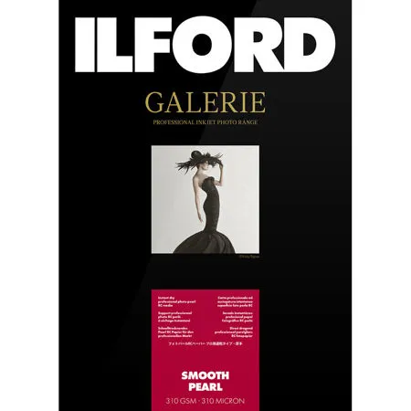 Ilford Galerie Prestige Smooth Pearl Inkjet Paper, 310 gsm, 8.5x11", 30 Sheets