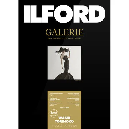 Ilford Galerie Prestige Washi Torinoko Fine Art Inkjet Paper, 8.5x11", 25 Sheets