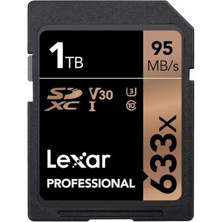 Photographers & Content Curators 1TB-95Mb/s Filmmakers TOTASD 633X 1TB SDXC Uhs-I Memory Card,V30 Speed up to 95MB/s for Professional Vloggers 