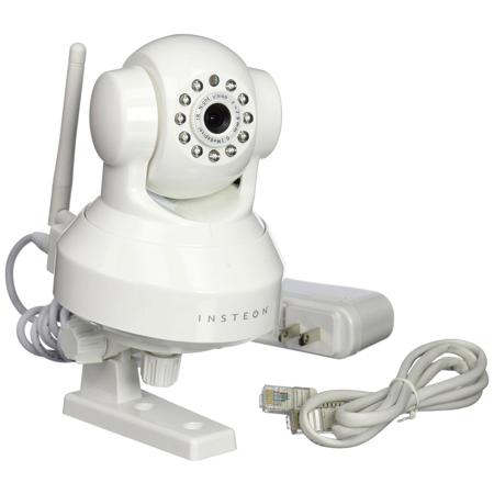Insteon Indoor Wireless IP Camera, White 75790WH
