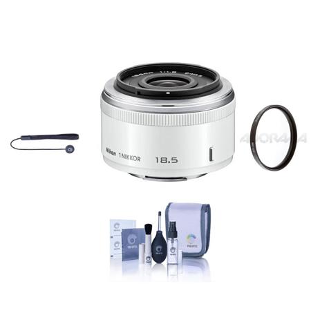 Nikon 1 Nikkor 18 5mm F 1 8 Lens For Mirrorless Cameras White W Accessory Kit 3324 A Nikon 1 Nikkor 18 5mm F 1 8 Lens For Mirrorless Cameras White W Accessory Kit 3324 A