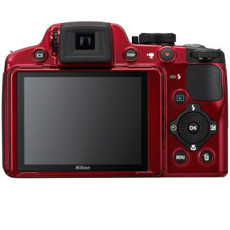 Nikon Coolpix P510 Digital Camera, Red - Refurbished by Nikon U.S.A.