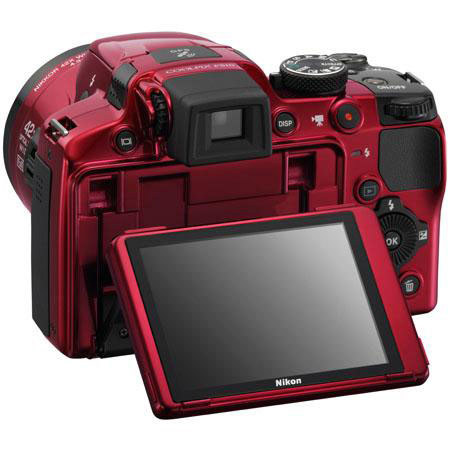 Nikon Coolpix P510 Digital Camera, Red - Refurbished by Nikon U.S.A.
