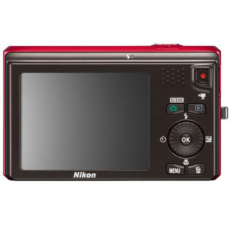 Nikon Coolpix S6300 Digital Camera - Red - Refurbished by Nikon U.S.A.