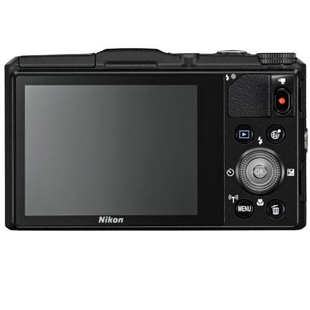 Nikon Coolpix S9700 Digital Camera, 16MP, 30x Optical/4x Digital, 3