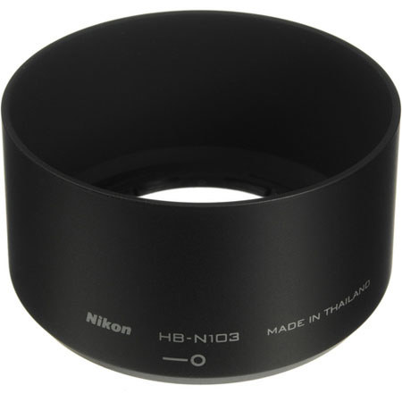Nikon Hb N103 Black Lens Hood For 1 Nikkor 30 110mm 3605 Adorama