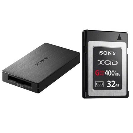 数量限定特別価格 sony XQDカードu0026カードリーダー 32GB 上質本革 