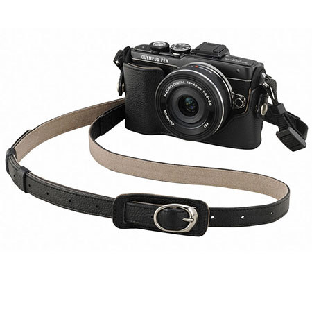 Olympus S 45b Body Jacket Genuine Leather For E Pl7 Digital Camera Black Vbw000