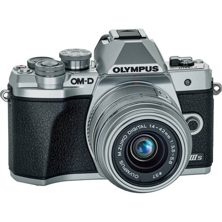 Olympus Om D E M10 Mark Iiis Camera With M Zuiko Digital 14 42mm Iir Lens Silver V7111su000