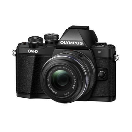 Olympus Om D E M10 Mark Ii Mirrorless With 14 42mm Ii R Lens Black V7051bu000