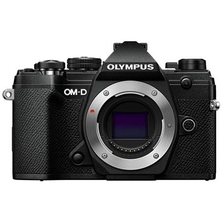 Olympus OM-D E-M5 Mark III Mirrorless Camera Body, Black V207090BU000