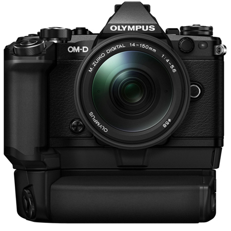 Olympus Hld 8 Battery Holder And Grip For E M5 Mark Ii Camera Two Part Design V328150bu000