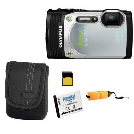 Olympus Stylus Tough Tg 850 Dig Camera Waterproof Silver With Accessory Bundle Vsu000 A Olympus Stylus Tough Tg 850 Dig Camera Waterproof Silver With Accessory Bundle Vsu000 A
