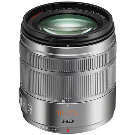 Used Panasonic Lumix G Vario 14 140mm F 3 5 5 6 Power O I S Lens Black Micro Four Thirds Lens Silver H Fss Used Panasonic Lumix G Vario 14 140mm F 3 5 5 6 Power O I S Lens Black Micro Four Thirds Lens Silver H Fss