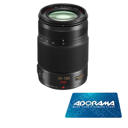 Panasonic Lumix G 35 100mm F 2 8 Asph Lens For G Series With 50 Gift Card H Hs G