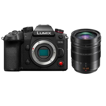 Gelovige Bovenstaande kas Panasonic Lumix GH6 Mirrorless Camera with Leica DG 12-60mm f/2.8-4.0 Lens  DC-GH6LK