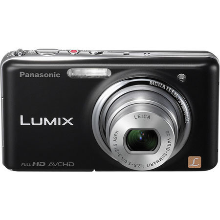Panasonic Lumix DMC-FX78 Digital Camera Black Bundle