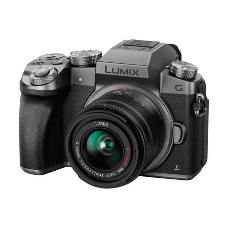 Panasonic Dmc G7 Mirrorless With 14 42mm Lens Silver Refurbished By Panasonic Dmc G7ks R