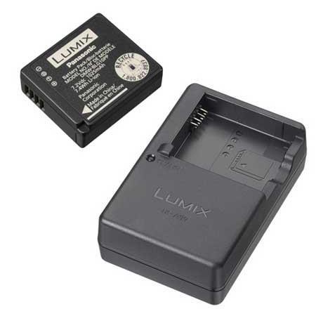 Used Panasonic Travel Bundle, Includes DMW-BLG10 Battery and DMW-BTC9  External Charger - for Panasonic Lumix DMC-GX80, DMC-GX85, DMC-ZS60,  DMC-ZS100, 
