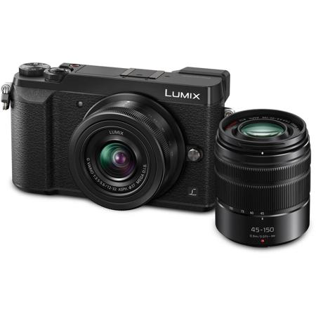 Panasonic Lumix DMC-GX85 Mirrorless w/12-32mm & Lenses, Black DMC