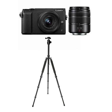 Mordrin Af en toe Oranje Panasonic Lumix DMC-GX85 Camera w/12-32mm & 45-150mm Lenses, Black W/Tripod DMC-GX85WK T Mordrin Af en toe Oranje Panasonic Lumix DMC-GX85 Camera w/12-32mm & 45-150mm Lenses, Black W/Tripod DMC-GX85WK T